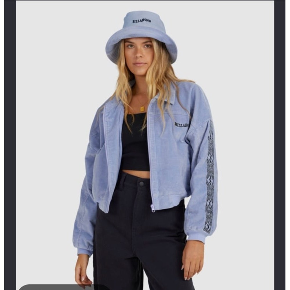 Billabong Riding The Tone - Cropped Corduroy Jacket for Women size M